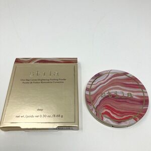 Stila One Step Correct Brightening Finishing Powder Deep ~ Full Size 0.3oz ~ NEW